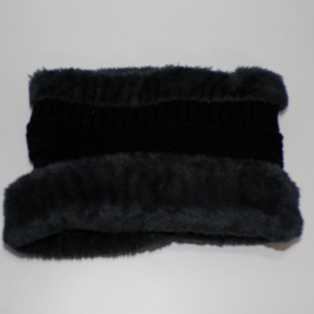 🔥HOST PICK🔥Mens Black Hat Neck Warmer Tech Gloves 4PC Winter Set - Picture 8 of 8